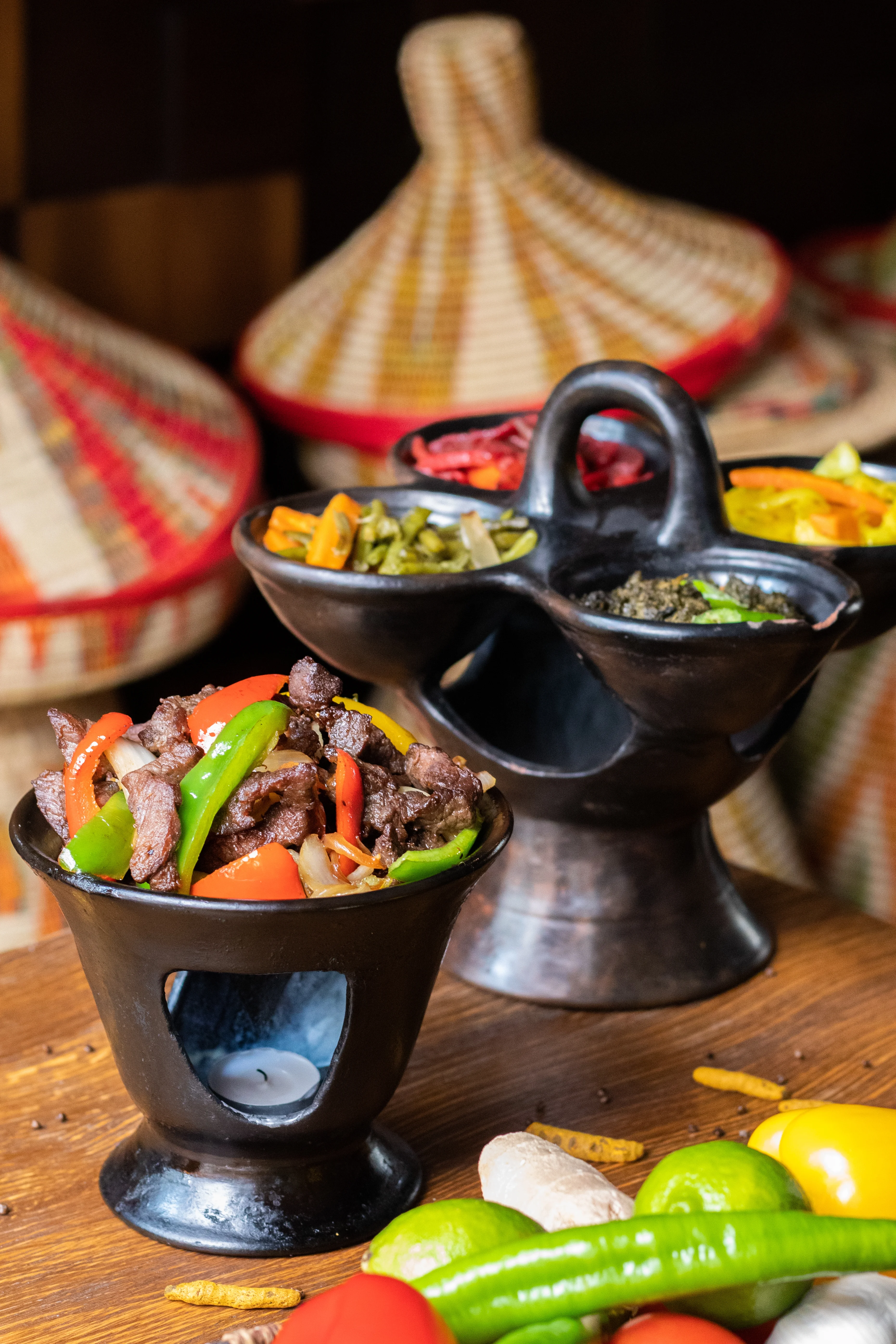 Ethiopian traditional cooking